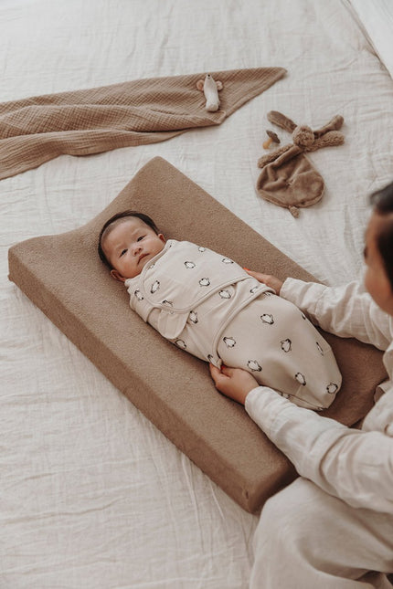 Meyco Aankleedkussenhoes Taupe 2St 50X70cm - Meyco - Babywinkel - 4054703031126