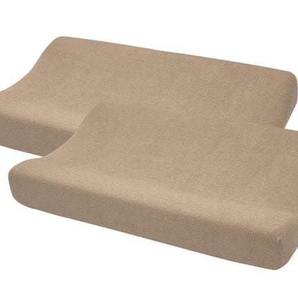 Meyco Aankleedkussenhoes Taupe 2St 50X70cm - Meyco - Babywinkel - 4054703031126