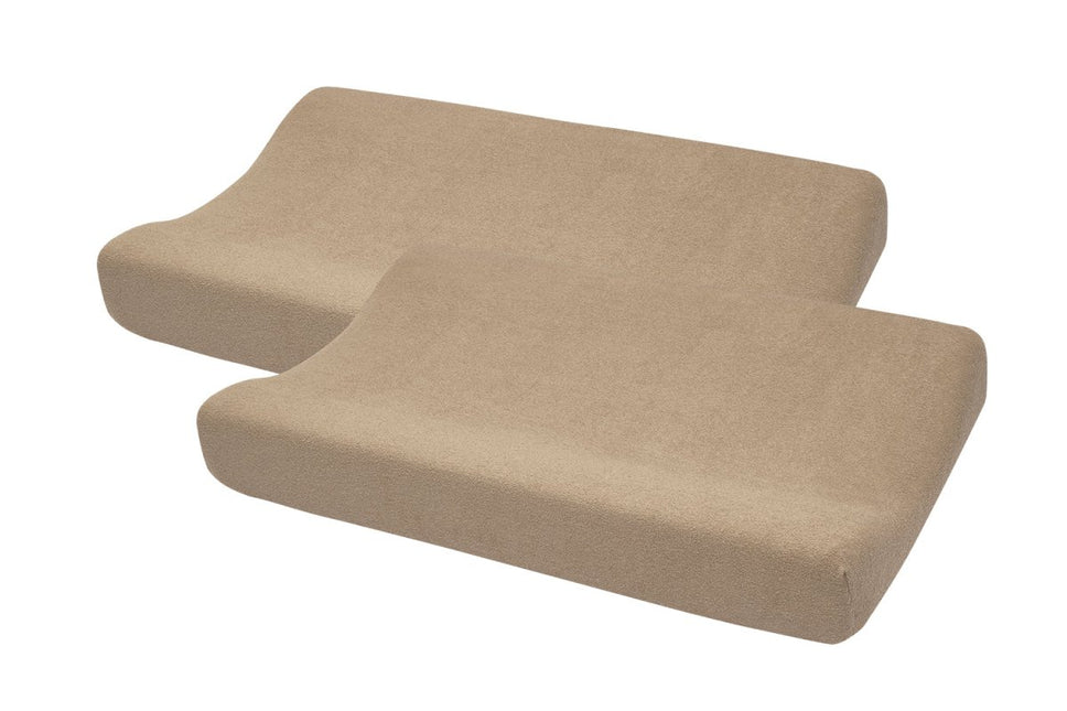 Meyco Aankleedkussenhoes Taupe 2St 50X70cm - Meyco - Babywinkel - 4054703031126