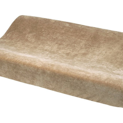 Meyco Aankleedkussenhoes Velvet Taupe - Meyco - Babywinkel - 4054703516173