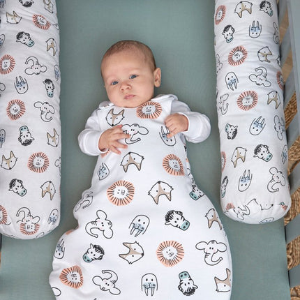 Meyco Baby Animal Baby Slaapzak Rond Multicolour - Meyco - Babywinkel - 4054703201567