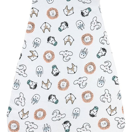 Meyco Baby Animal Baby Slaapzak Rond Multicolour - Meyco - Babywinkel - 4054703201567