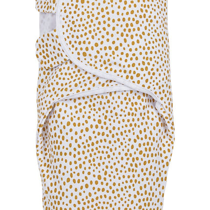 Meyco Baby Cheetah Swaddleinbakerdoek Honey Gold - Meyco - Babywinkel - 4054703301120