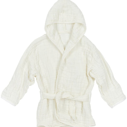 Meyco Badjas Hydrofiel Pre - Washed Uni Offwhite - Meyco - Babywinkel - 4054703485011