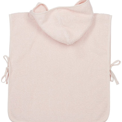 Meyco Badponcho 1 - 3 Jaar Basic Badstof Soft Pink - Meyco - Babywinkel - 4054703615814