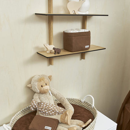 Meyco Billendoekjeshoes Knit Basic Chocolate - Meyco - Babywinkel - 4054703863062