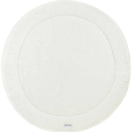 Meyco Boxkleed BoucleÃÅ Rond Uni Offwhite - Meyco - Babywinkel - 4054703396010