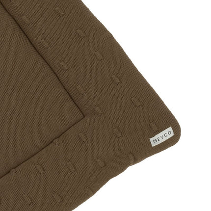 Meyco Boxkleed Knots Chocolate - Meyco - Babywinkel - 4054703793567