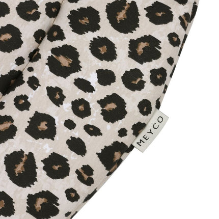 Meyco Boxkleed Rond Leopard Sand Melange - Meyco - Babywinkel - 4054703519181