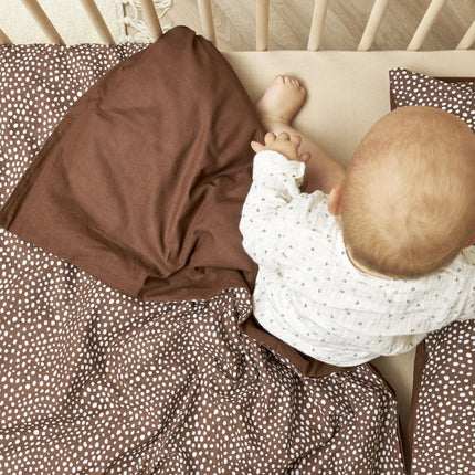 Meyco Dekbedovertrek 100X135cm Cheetah/Choclolate - Meyco - Babywinkel - 4054703435498