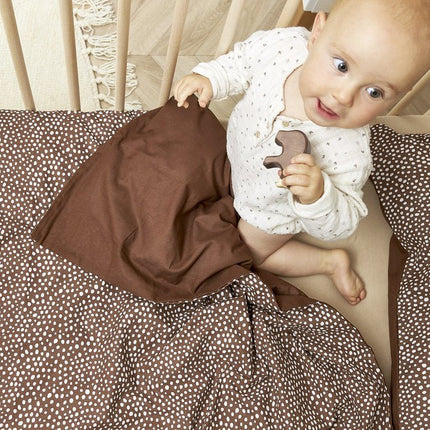 Meyco Dekbedovertrek 100X135cm Cheetah/Choclolate - Meyco - Babywinkel - 4054703435498