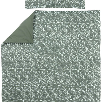 Meyco Dekbedovertrek 120X150cm Cheetah/ Forest Green - Meyco - Babywinkel - 4054703436112