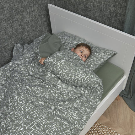 Meyco Dekbedovertrek 120X150cm Cheetah/ Forest Green - Meyco - Babywinkel - 4054703436112