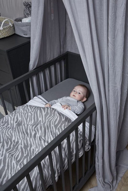 Meyco Hoeslaken Jersey 2St 50X90 Grijs - Meyco - Babywinkel - 4054703634044