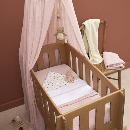 Meyco Hoeslaken Jersey 2St 60X120 Soft Pink - Meyco - Babywinkel - 4054703562811