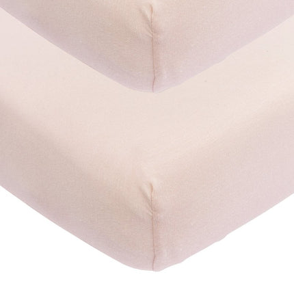 Meyco Hoeslaken Jersey 2St 60X120 Soft Pink - Meyco - Babywinkel - 4054703562811
