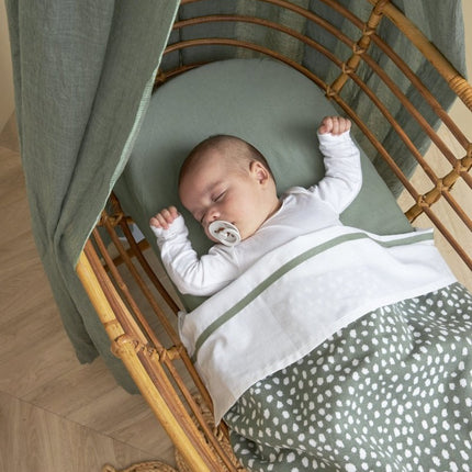 Meyco Hoeslaken Jersey 40X80/90 Forest Green - Meyco - Babywinkel - 4054703563320