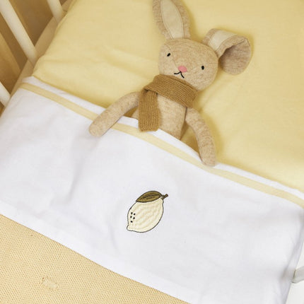 Meyco Hoeslaken Jersey 40X80/90 Soft Yellow - Meyco - Babywinkel - 4054703630121