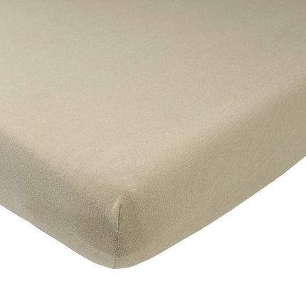 Meyco Hoeslaken Jersey 40X80/90 Taupe - Meyco - Babywinkel - 4054703563177