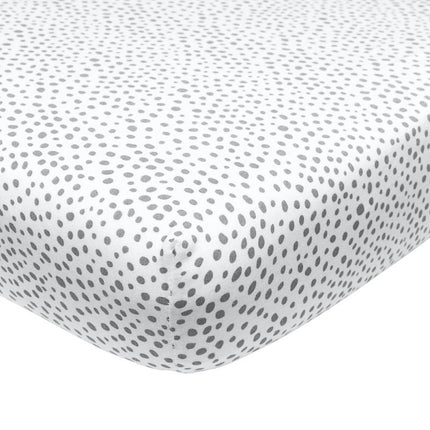 Meyco Hoeslaken Jersey 70X140/150 Cheetah Grijs - Meyco - Babywinkel - 4054703565409