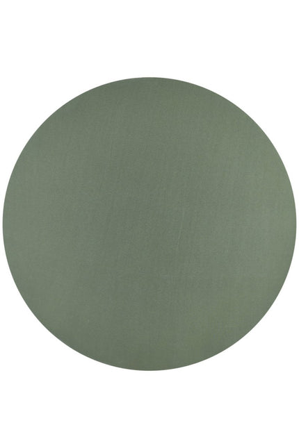 Meyco Hoeslaken Jersey Boxmatras Rond 90/95cm Forest Green - Meyco - Babywinkel - 4054703566628