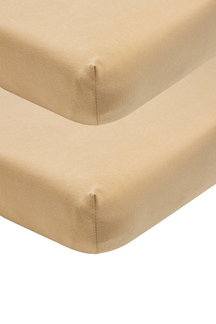Meyco Hoeslaken Jersey Warm Sand 40x80/90 cm 2st koop je bij Babywinkel