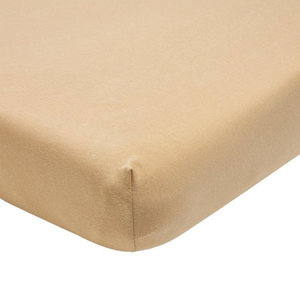 Meyco Hoeslaken Jersy Boxmatras Warm Sand 75x95cm - Meyco - Babywinkel - 4054703566116