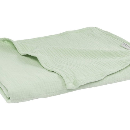 Meyco Hydrofiele Doek 140X200cm Soft Green - Meyco - Babywinkel - 4054703482461