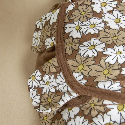 Meyco Inbakerdoek Vintage Flower Taupe - Meyco - Babywinkel - 4054703301861
