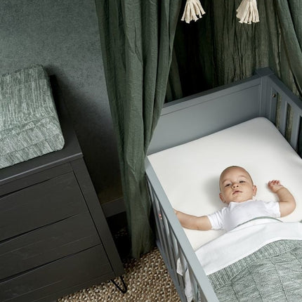 Meyco Klamboe Baby Uni Forest Green - Meyco - Babywinkel - 4054703591323