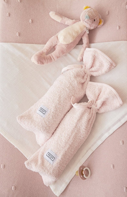 Meyco Kruikenzak 2St Basic Badstof Soft Pink koop je bij Babywinkel