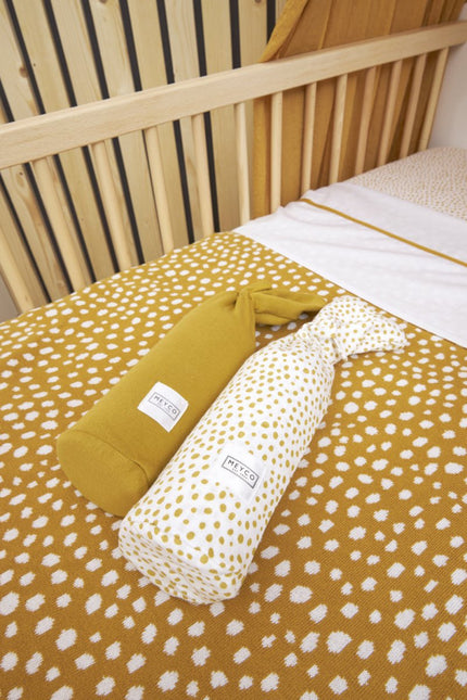 Meyco Kruikenzak 2St Basic Jersey Cheetah Honey Gold - Meyco - Babywinkel - 4054703882377