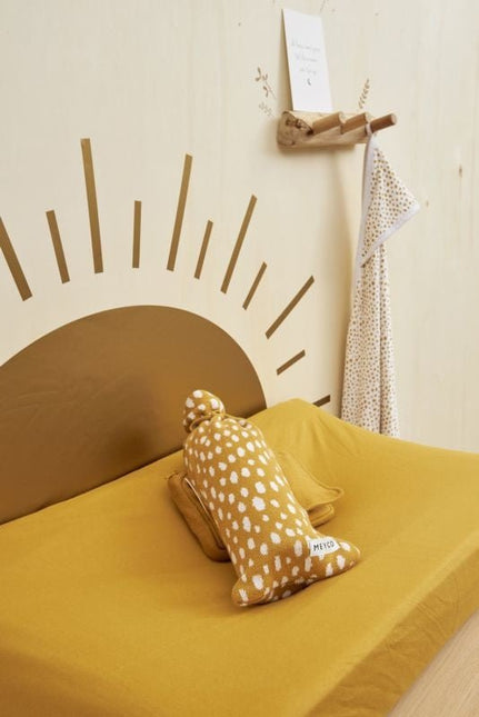 Meyco Kruikenzak Cheetah Honey Gold - Meyco - Babywinkel - 4054703783124