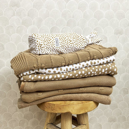 Meyco Kruikenzak Cheetah Taupe - Meyco - Babywinkel - 4054703518481