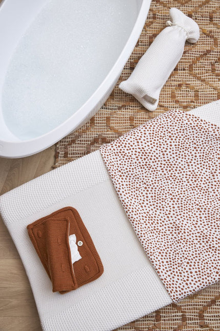 Meyco Kruikenzak Mini Relief Warm Wit Gots koop je bij Babywinkel