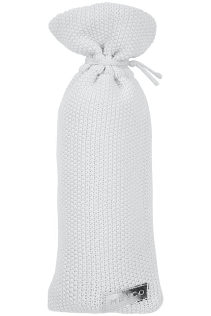 Meyco Kruikenzak Mini Relief Warm Wit Gots - Meyco - Babywinkel - 4054703832013