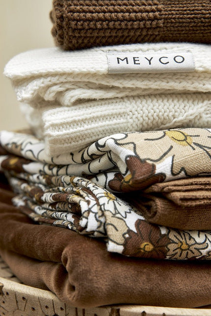 Meyco Kruikenzak Vintage Flower Taupe - Meyco - Babywinkel - 4054703518863