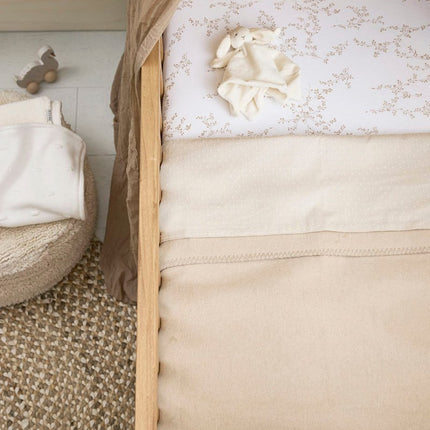 Meyco Ledikantdeken Geweven Sand 100X150cm - Meyco - Babywinkel - 4054703503326