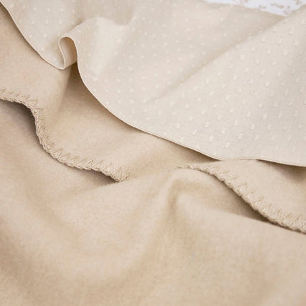 Meyco Ledikantdeken Geweven Sand 100X150cm - Meyco - Babywinkel - 4054703503326