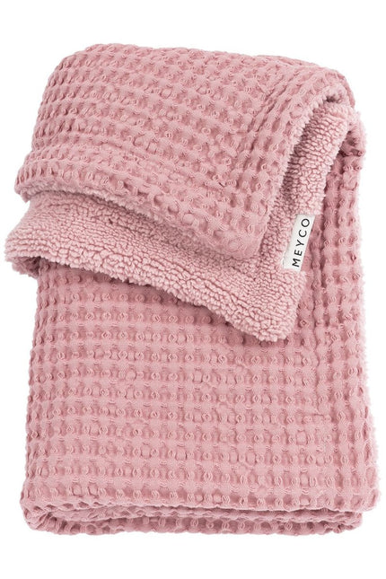 Meyco Ledikantdeken Old Pink 100X150cm - Meyco - Babywinkel - 4054703218107