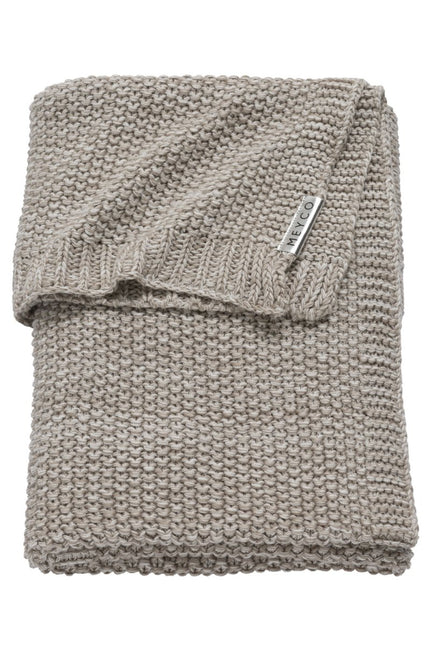 Meyco Ledikantdeken Relief Mixed Zand - Meyco - Babywinkel - 4054703530810