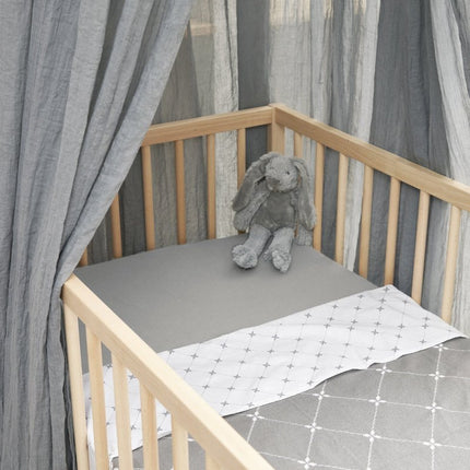 Meyco LedikantdekenxMrs. Keizer Louis Grijs - Meyco - Babywinkel - 4054703753608