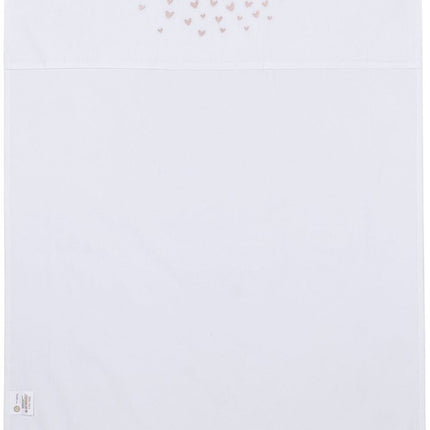 Meyco Ledikantlaken Hearts Soft Pink 100X150cm - Meyco - Babywinkel - 4054703641028
