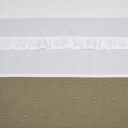 Meyco Ledikantlaken Ruffle White - Meyco - Babywinkel - 4054703440904