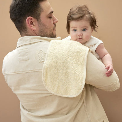 Meyco Monddoekje Schoudermodel 3St Basic Badstof Soft Mint Soft Yellow Light Blue - Meyco - Babywinkel - 4054703614121