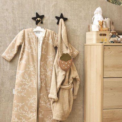 Meyco Slaapzak Baby Branches 4 Seizoenen Sand - Meyco - Babywinkel - 4054703825305