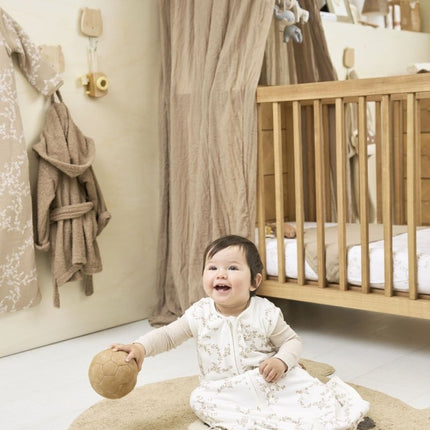 Meyco Slaapzak Baby Branches 4 Seizoenen Sand - Meyco - Babywinkel - 4054703825305
