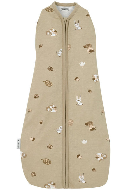 Meyco Slaapzak Baby Forest Animals Sand - Meyco - Babywinkel - 4054703346015