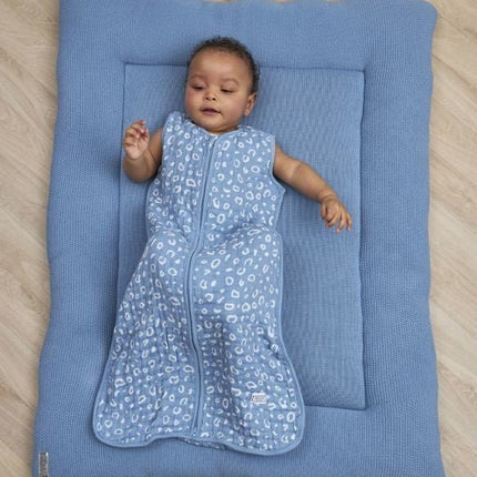 Meyco Slaapzak Baby Hydrofiel Bubbles Denim - Meyco - Babywinkel - 4054703460414