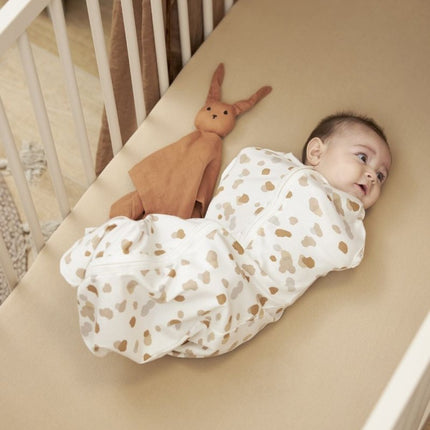 Meyco Slaapzak Baby Stains Zomer Sand 70cm koop je bij Babywinkel